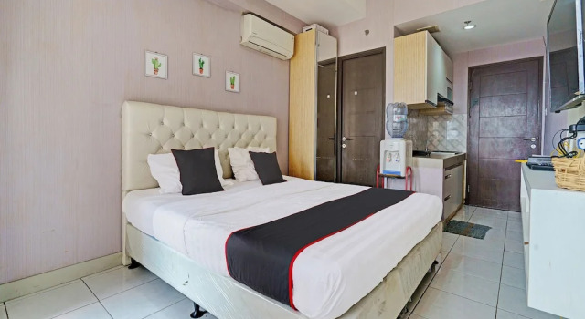 Номер Deluxe OYO Life 92548 M-square Apartment By Lins Pro