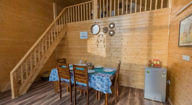 SaffronStays Cottage Glade, Dehradun - luxury wooden cottage