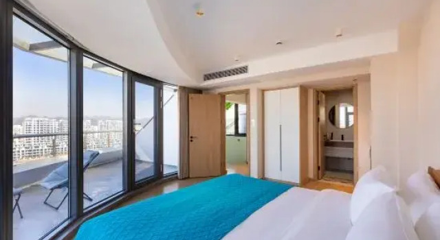Семейный люкс с 2 комнатами Huangshan By the River B&B