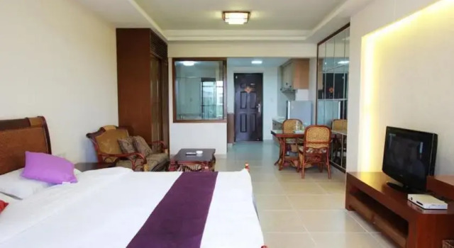 Sanya Yomovo Apartment Bi Hai Lan Tian Branch, Prenota Appartamento Hotel a Hainan con parcheggio, Parcheggio