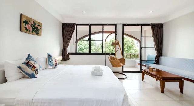 Двухместный номер Deluxe с балконом Prinz Garden Villa
