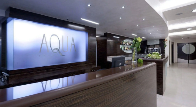 Aqua Hotel, Забронировать Отель Отели Римини - центра городов - Римини с бассейном, Бассейн
