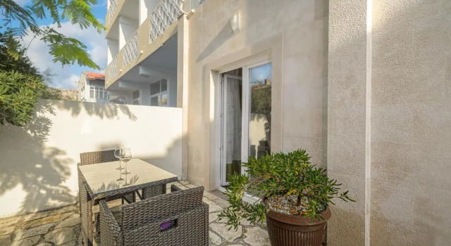Студия с красивым видом из окна Studio Holiday Adriatic