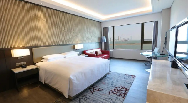 Двухместный номер Deluxe с видом на море Courtyard by Marriott Xiamen Haicang