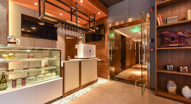 James Joyce Coffetel·Beijing South Muxiyuan  Metro Station, Book Hotel Hoteller i Beijing Province med parkering, Parkering