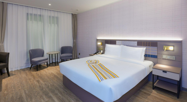 Home Inn Select Hotel (Suzhou High-Tech Zone Science and Technology City Xingyue Li Branch), Buchen Sie Hotel Suzhou (Jiangsu) 