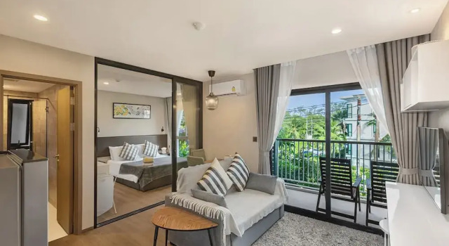 One bedroom Condo in Title V Rawai X308, Забронировать Отель Раваи 