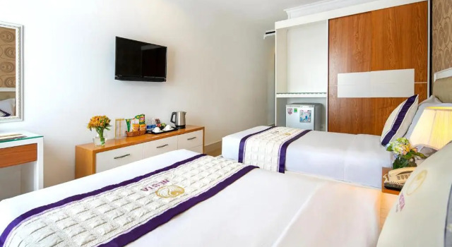 Двухместный номер Deluxe с видом на город Nesta Hotel Can Tho