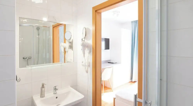 Двухместный номер Deluxe c 1 комнатой с видом на бассейн Hotel Garni Pod Skalkou