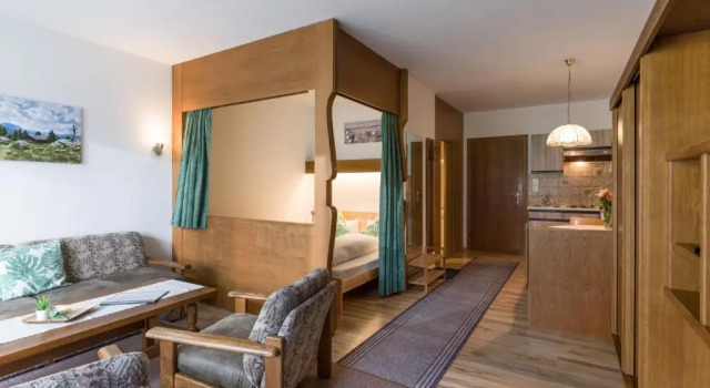 Студия Appartementhaus Montana
