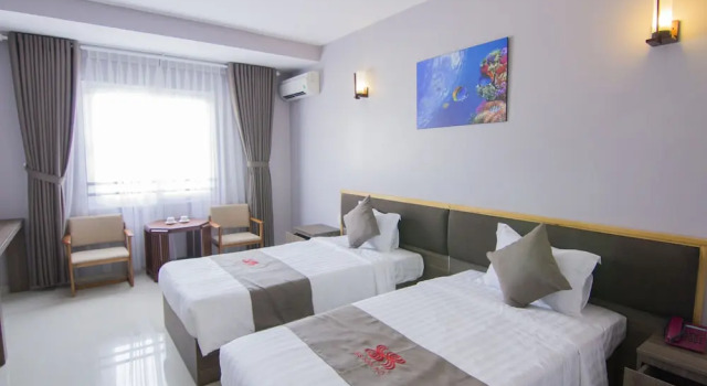 Двухместный номер Deluxe Khách sạn San Hô Vũng Tàu