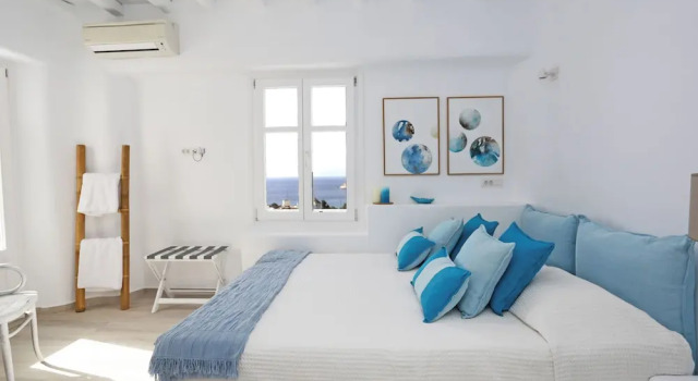 Waterfront Villa Angelika Pink Pelikan, Забронировать Вилла СПА-отели Калафатис, рядом с Пляж Агия Анна Калафатис, SPA-услуги