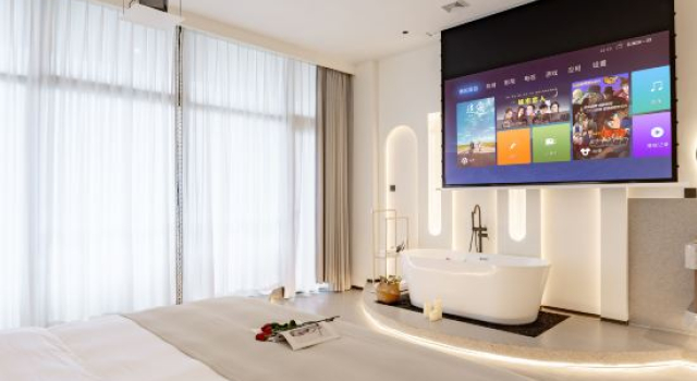 Люкс с балконом и с видом на море Beihai Awakening in the Sea | Awakening in the Sea Luxury Seaview Resort