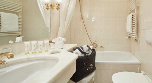 Одноместный номер Standard с видом на горы Hotel Singer   Relais & Châteaux