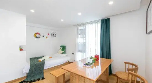 Семейный люкс Floating Island · New Chinese Aesthetic Design · Resort Stay (Guanyin Fajie Branch)