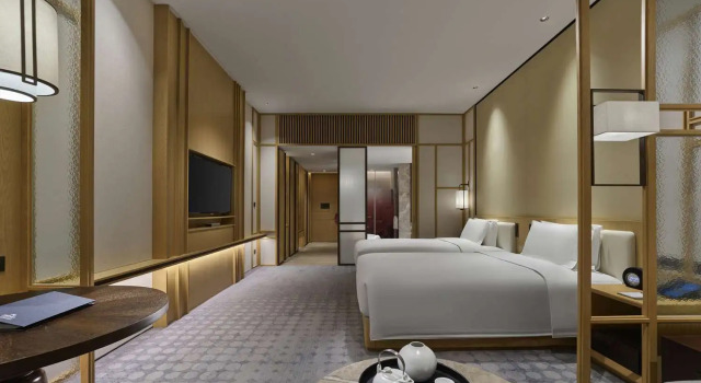 Двухместный номер Standard с видом на озеро Hilton Suzhou Yinshan Lake