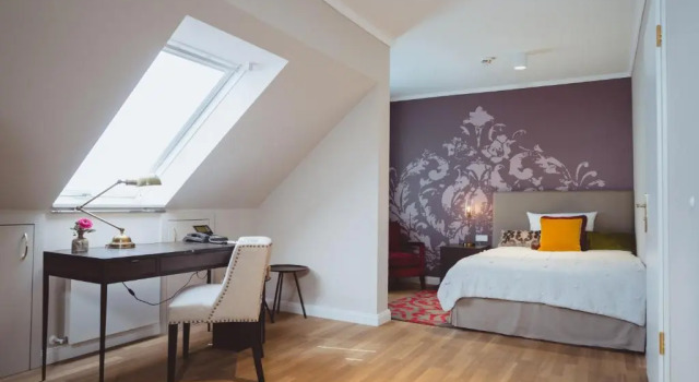 Одноместный номер Deluxe с балконом Hotel Rosenpark