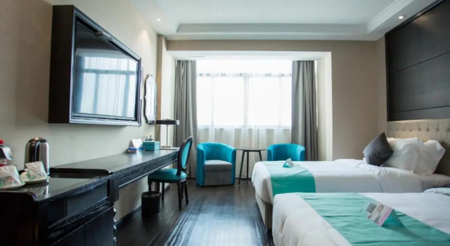 Номер Deluxe Xana hotel Hangzhou bus north station Wanda