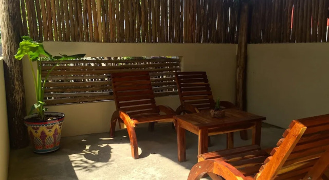 Апартаменты c 1 комнатой In the Heart of Tulum Town
