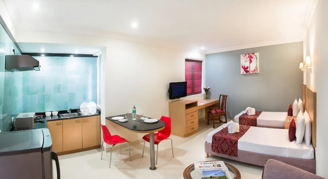 Одноместный полулюкс The Lotus Apartment hotel, Burkit Road