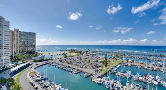 Апартаменты Ilikai Marina 1580