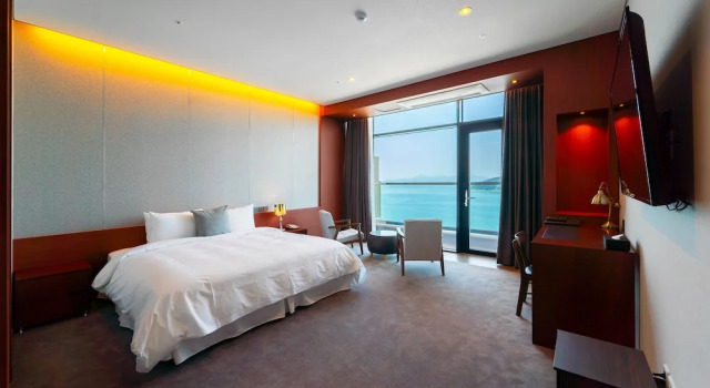 Двухместный номер Deluxe с видом на океан Hotel JCS Yeosu