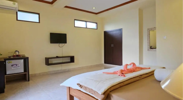 Двухместный номер Deluxe с балконом и с красивым видом из окна Pondok Ayu Soca Ubud