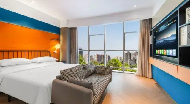 Люкс Happy Inn Hotel (Nanyangshi Government Wanyuecheng)