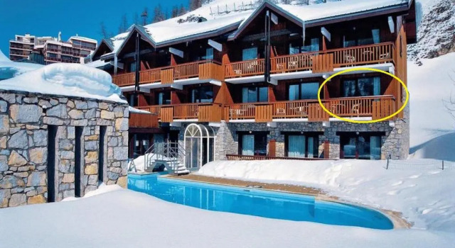 Студия Studio Chalets de Solaise