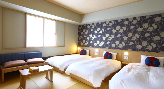 Трёхместный номер Standard Отель Onyado Nono Kanazawa Natural Hot Spring