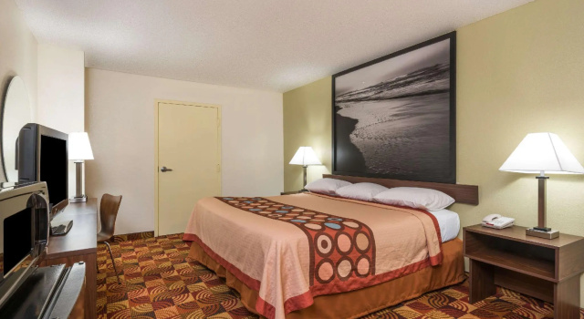 Двухместный номер Standard Super 8 by Wyndham Fayetteville