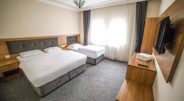 Трёхместный номер Standard с видом на горы Butik Inceli Hotel