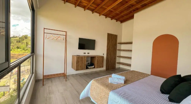 Двухместный номер Deluxe Viajero Guatapé Hostel & Lake Club