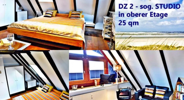 Апартаменты Ferienwohnung SYLTER DEICHWIESEN - 2-5 Personen / 3 Schlafzimmer / Terrasse