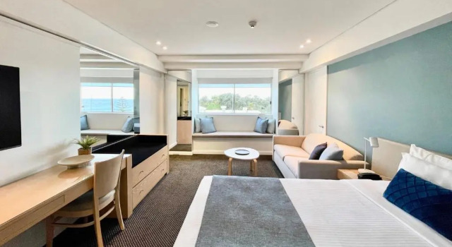 Студия Deluxe с частичным видом на море Coogee Sands Hotel & Apartments