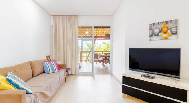 IT39 Excelente Apt 3 Quartos Pé na areia