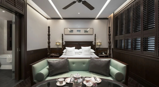 Двухместный номер Deluxe с балконом Relais & Chateaux Chaptel Hangzhou