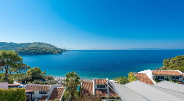 Четырёхместный номер Standard с видом на море Adrina Beach Hotel