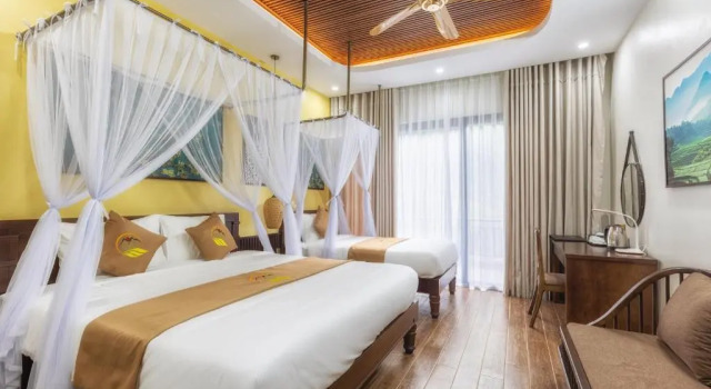 Двухместный номер Deluxe с балконом Central Hills Pu Luong Resort