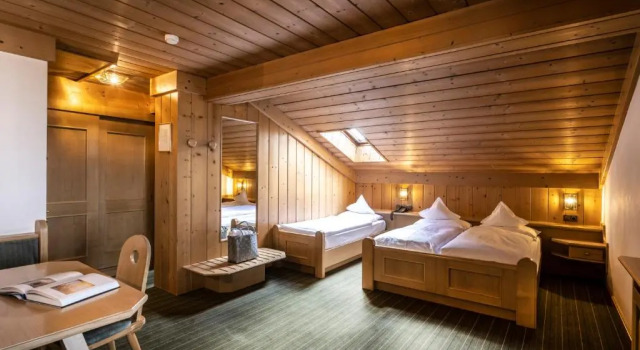 Трёхместный номер Standard Ladinia Dolomites View
