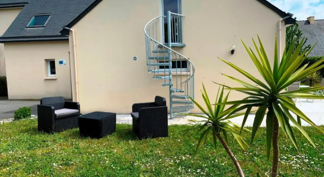 Студия с видом на сад Lomener - La Goelette - studios à 450m de la plage