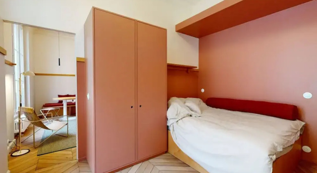 Altido Pleasant 1-bed Flat w Shared Courtyard, Забронировать Апартаменты/квартира Париж Иль-де-Франс, рядом с Гран Бульвар