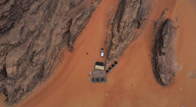 Telt Wadi rum sunset camp
