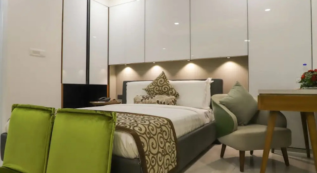 Люкс Premier c 1 комнатой с видом на город Tribecca Residency