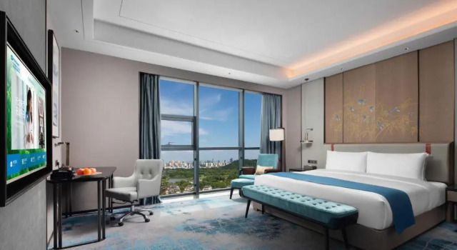 Двухместный номер Deluxe с видом на город Wyndham Changzhou Liyang