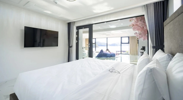 Baekya Pool Villa & Kids, Reserva ahora Villa Cabañas en Jeolla del Sur, Cabaña