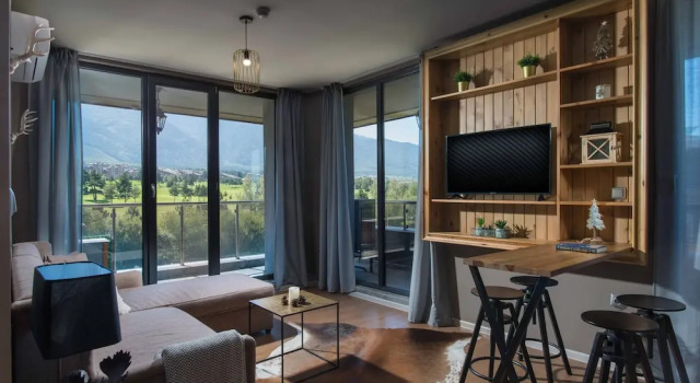Апартаменты Deluxe c 1 комнатой с балконом Cornelia Deluxe Residence