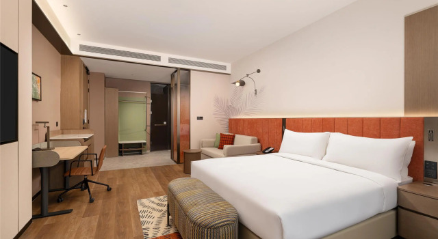 Номер Deluxe Hilton Garden Inn Shanwei Luhe
