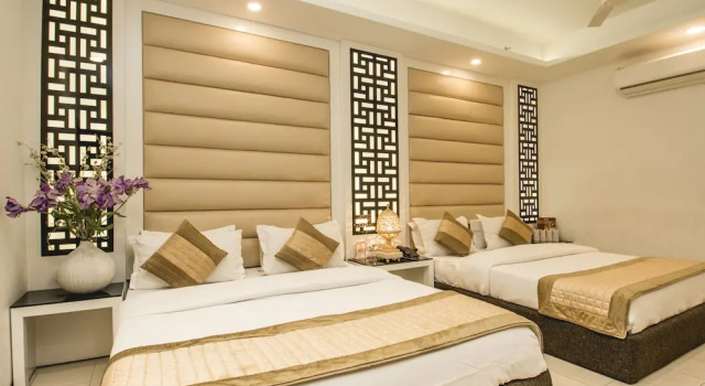 Трёхместный номер Deluxe с красивым видом из окна Hotel Sita International