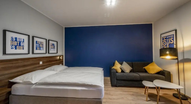 Четырёхместный номер Deluxe Hotel Zu Freunden